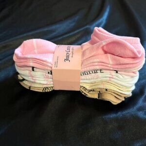 Juicy Couture No Show Socks Pink NWT Y2k